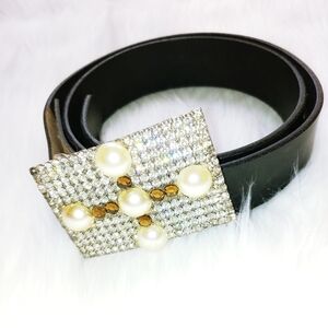 Miss Vintage Leather Belt 32